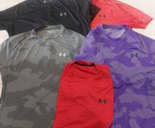 5 Under Armour Mens Medium Shirts (LOT)