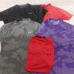 5 Under Armour Mens Medium Shirts (LOT)