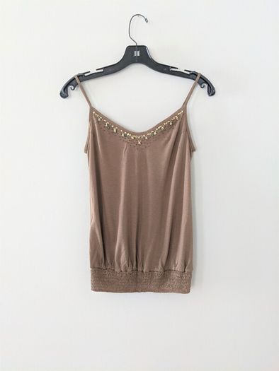 Cami with Gold/Turquoise Embellishment