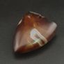 Vintage Natrual Eyes Crystalize Agate Bead Amulet Pendant Image 6