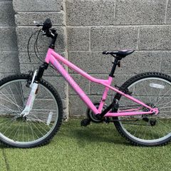'Monaco' pink mountain bike