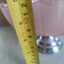 Bonbon Or Pastry Pink Glass  Bowl On Stand. Image 5