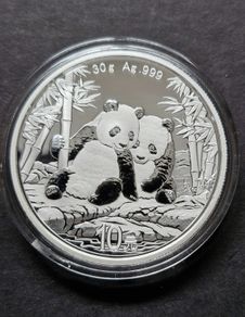 30 Gram Silver Panda 2026 Yuan 10 Bu Coin
