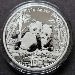 30 Gram Silver Panda 2026 Yuan 10 Bu Coin