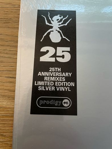 The Prodigy - The Fat Of The Land 25th Anniversary Remixes - Ltd. Edition 12" Silver Vinyl - 2023 XL Recordings