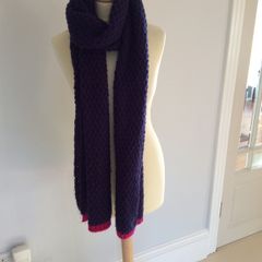 White Stuff chunky knit scarf