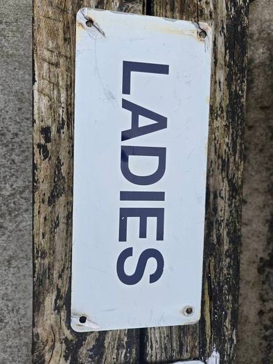 vintage ladies/gents signs