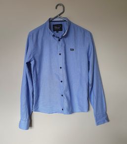 diesel boys shirt age 15 years blue ptp 20" like new