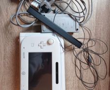 Nintendo Wii U console with GamePad and sensor bar