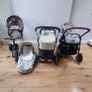 Tricycle, baby buggy set Image 3