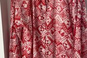 Primark ladies lightweight blouse burnt orange size 14 to 16