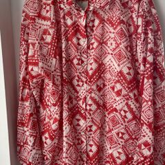 Primark ladies lightweight blouse burnt orange size 14 to 16