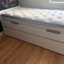 IKEA single bed with underbed and storage with two high quality mattresses Image 4