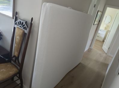 Ikea Abygda Foam King Mattress New