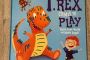When a T-Rex Comes To Play (by Helen Cane-Hardy and Mette Engell) Picture Book