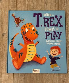 When a T-Rex Comes To Play (by Helen Cane-Hardy and Mette Engell) Picture Book
