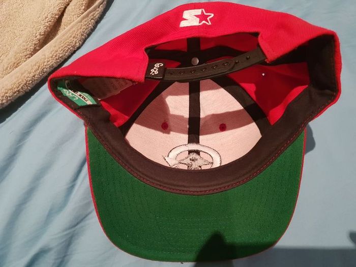 red cap