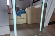 Battery operated mirror