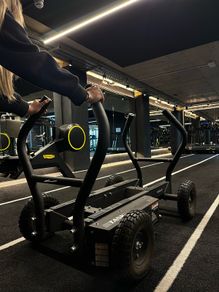 Gym Equipment, Sled Push