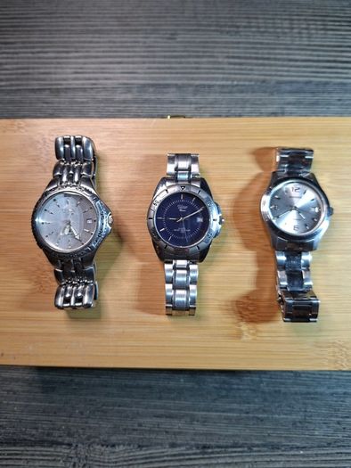 3 Vintage Watches Good Condition Working