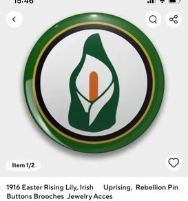 Easter Lilly Badges