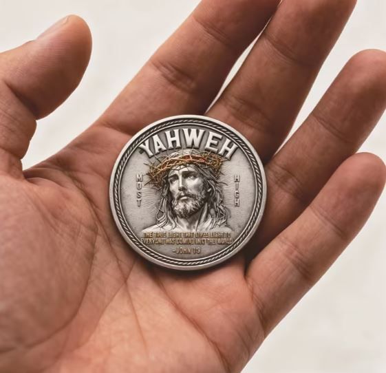 Novelty Commemorative Coin 'Crown of Thorns', new.