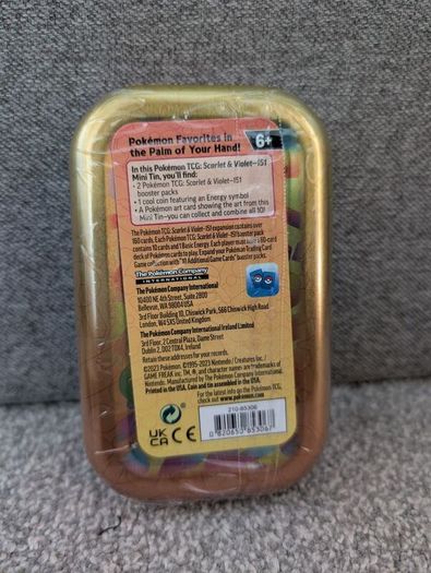 151 Mini Tin Display - Will Sell Separately