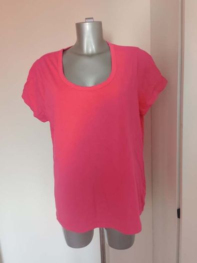 Pink C&A stretchy top size UK18/20 EU46/48 Postage included