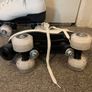 White Roller Skates, Size 37/4 Image 2