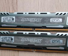 16gb Crucial Ballistix Sport Lt Ddr4-2400 Gaming Ram, 2x8gb, Bls8g4d240fsb.16far