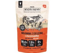 Wet cat food Country of Animals Beef with veal and catnip (adult) 100g