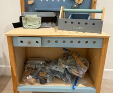 Little Dutch Wooden Workbench & Tool Set