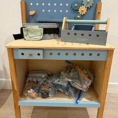 Little Dutch Wooden Workbench & Tool Set