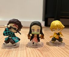 Demon Slayer Figures  Nezuko Kamado & Tanjiro Kamado & Zenitsu Agatsuma