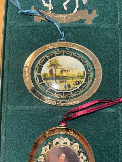 The White House Historical Association Christmas Tree ornaments
