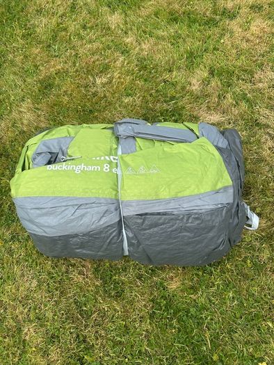 tents buckingham 8 man tent and porch extender