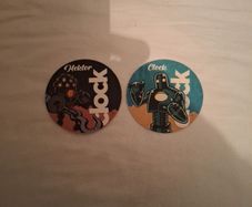 Hector Pivovar Clock Beermats