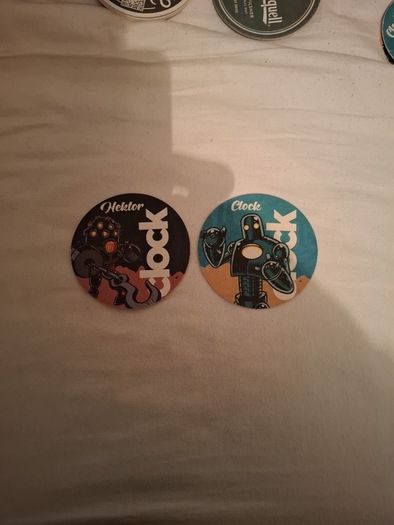 Hector Pivovar Clock Beermats