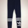 Adidas Ladies Navy blue Logo leggings size 8 includes post Image 2