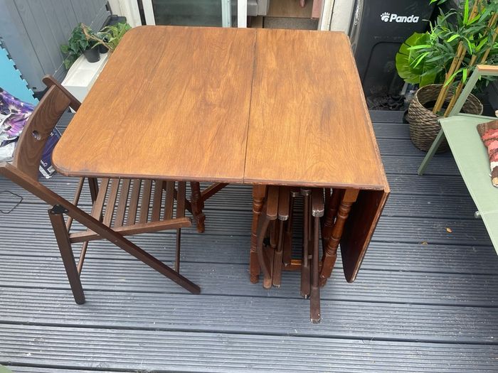 antique oak gate legs table