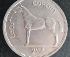 Ireland 1966 Half Crown Coin