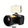ZOMEI Mini Portable LED Fill Light - 3 Modes, 10 Brightness Levels, Rechargeable Battery, Dimmable Image 3