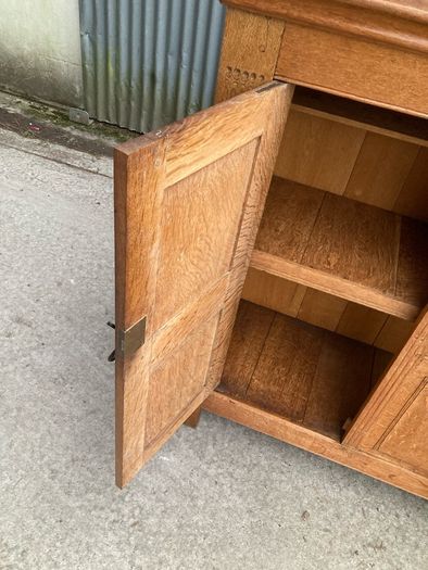 Early 20th Century Arts and Crafts Oak Cabinet - Warehouse and Showroom Open Saturday 18th April 12 til 4pm Eircode R95T227