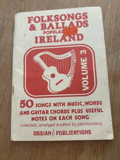 folksongs & ballads popular in Ireland