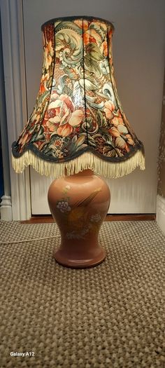 Mid century large table lamp