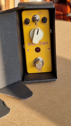 Marshall Style Distortion Pedal