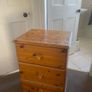 solid pine bedside locker Image 2