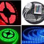 LED Strip Light Kit with remote Control RGB Image 2