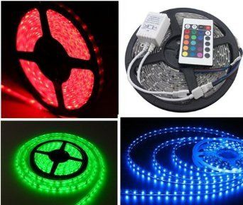 LED Strip Light Kit with remote Control RGB