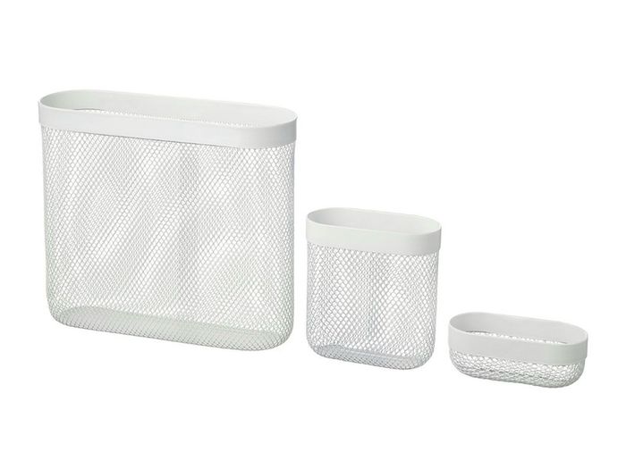 TOGETHER OR CAN BE SOLD SEPARATELY: IKEA desk, lamp, and desktop storage and organisation